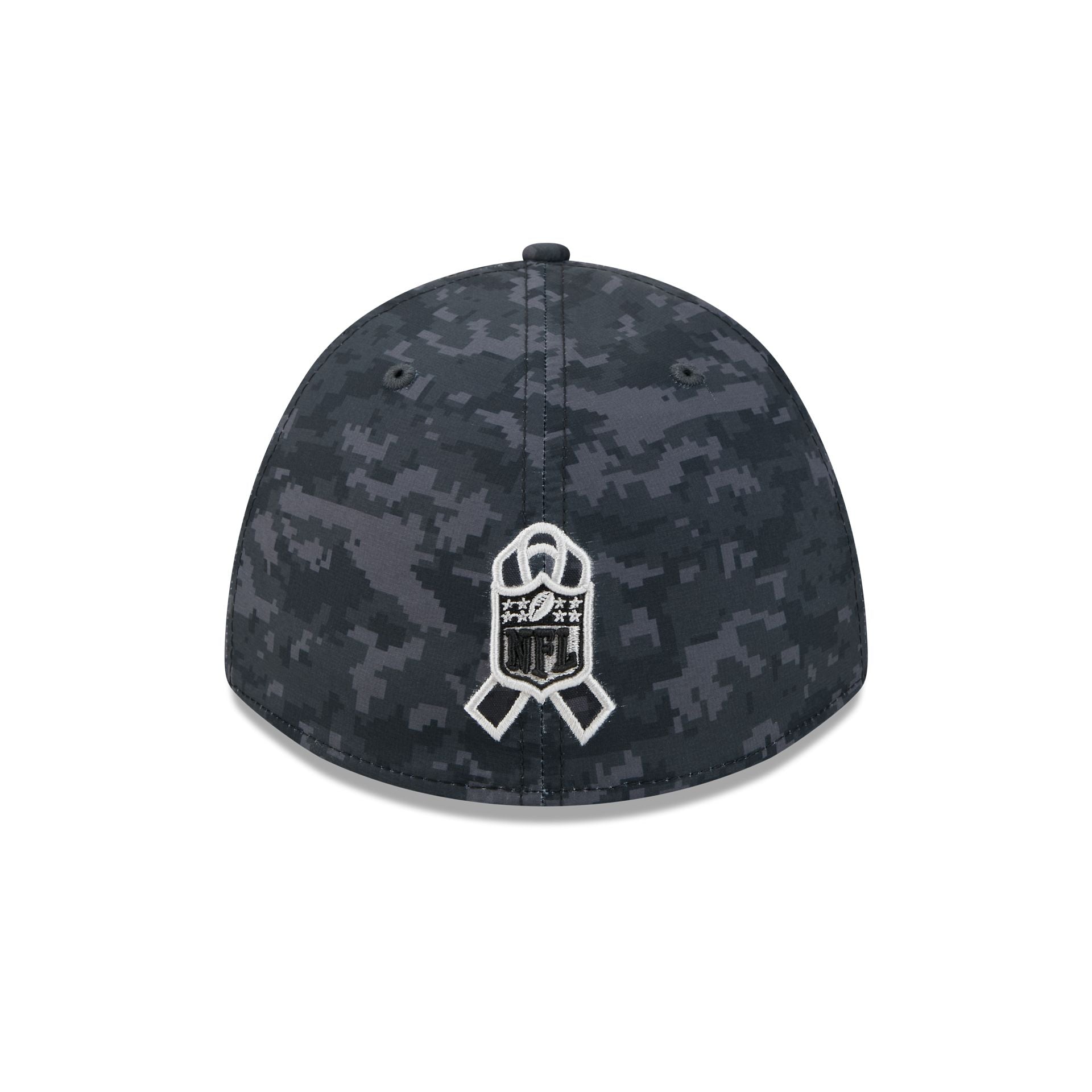 Houston Texans New Era 2026 NFL Salute to Service 39THIRTY Flex Fit Cap Camouflage Schwarz