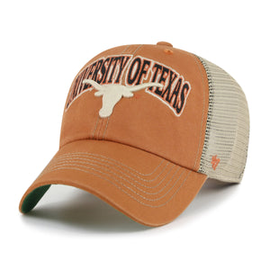 Texas Longhorns '47 Tuscaloosa Trawler Clean Up NCAA College Cap Orange - STADIUMDREAMS