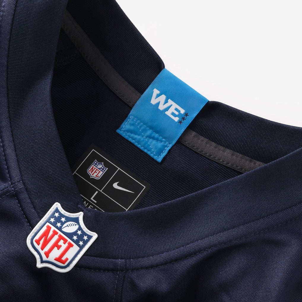 Cam Ward #1 Tennessee Titans Nike 2026 Rivalries Game NFL Trikot Navy Blau