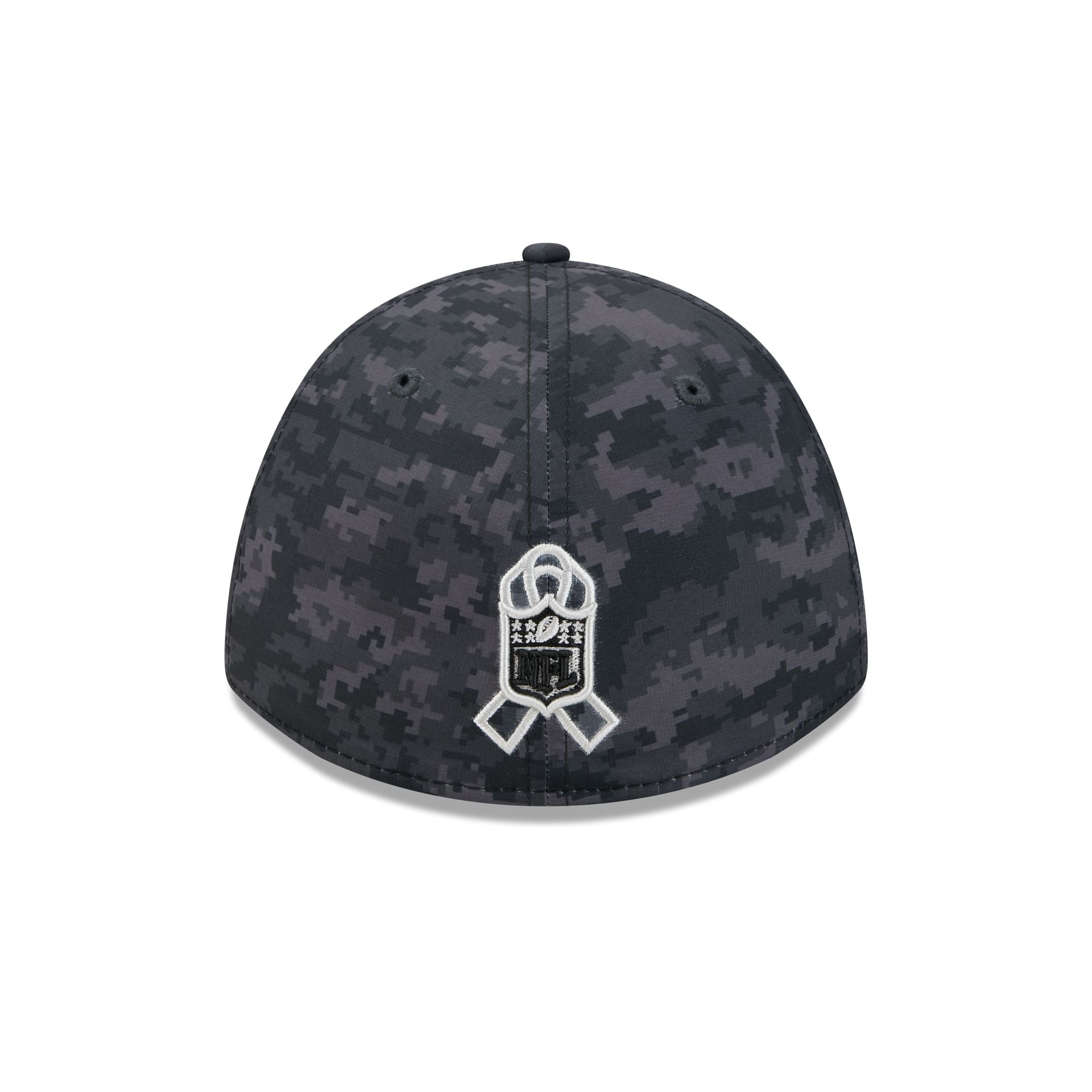 Minnesota Vikings New Era 2026 NFL Salute to Service 39THIRTY Flex Fit Cap Camouflage Schwarz
