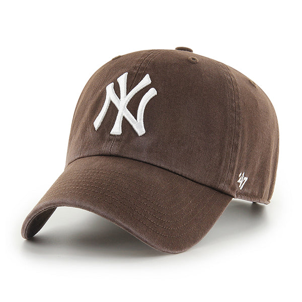 New York Yankees '47 Clean Up Adjustable MLB Cap Vintage Braun