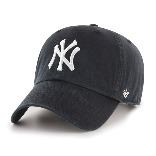 New York Yankees '47 Clean Up Adjustable MLB Cap Vintage Schwarz