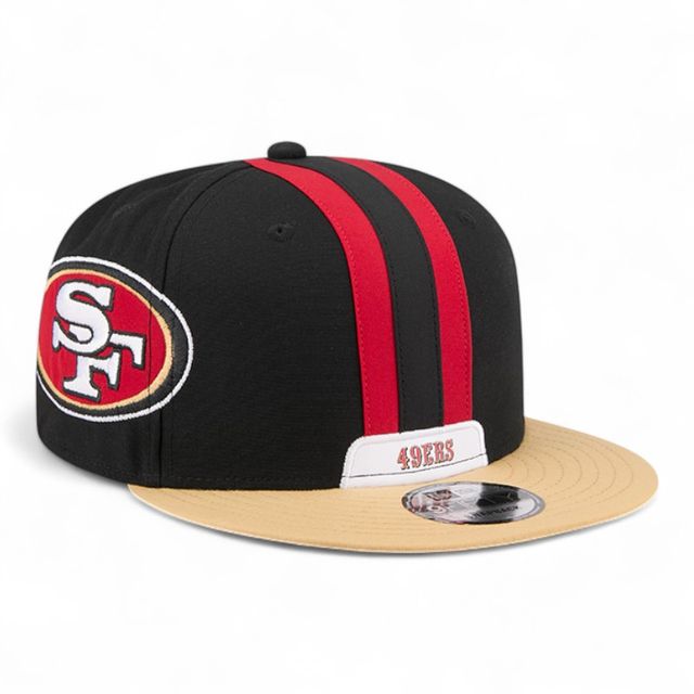San Francisco 49ers New Era 2025 Rivalries LIMITED Helmet Pack 9FIFTY NFL Cap Schwarz