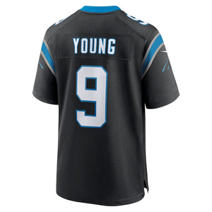 Carolina Panthers Bryce Young Nike Game Football NFL Trikot Home Schwarz - STADIUMDREAMS