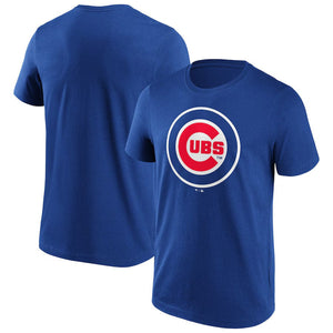 Chicago Cubs MLB Primary Logo T-Shirt blau - STADIUMDREAMS