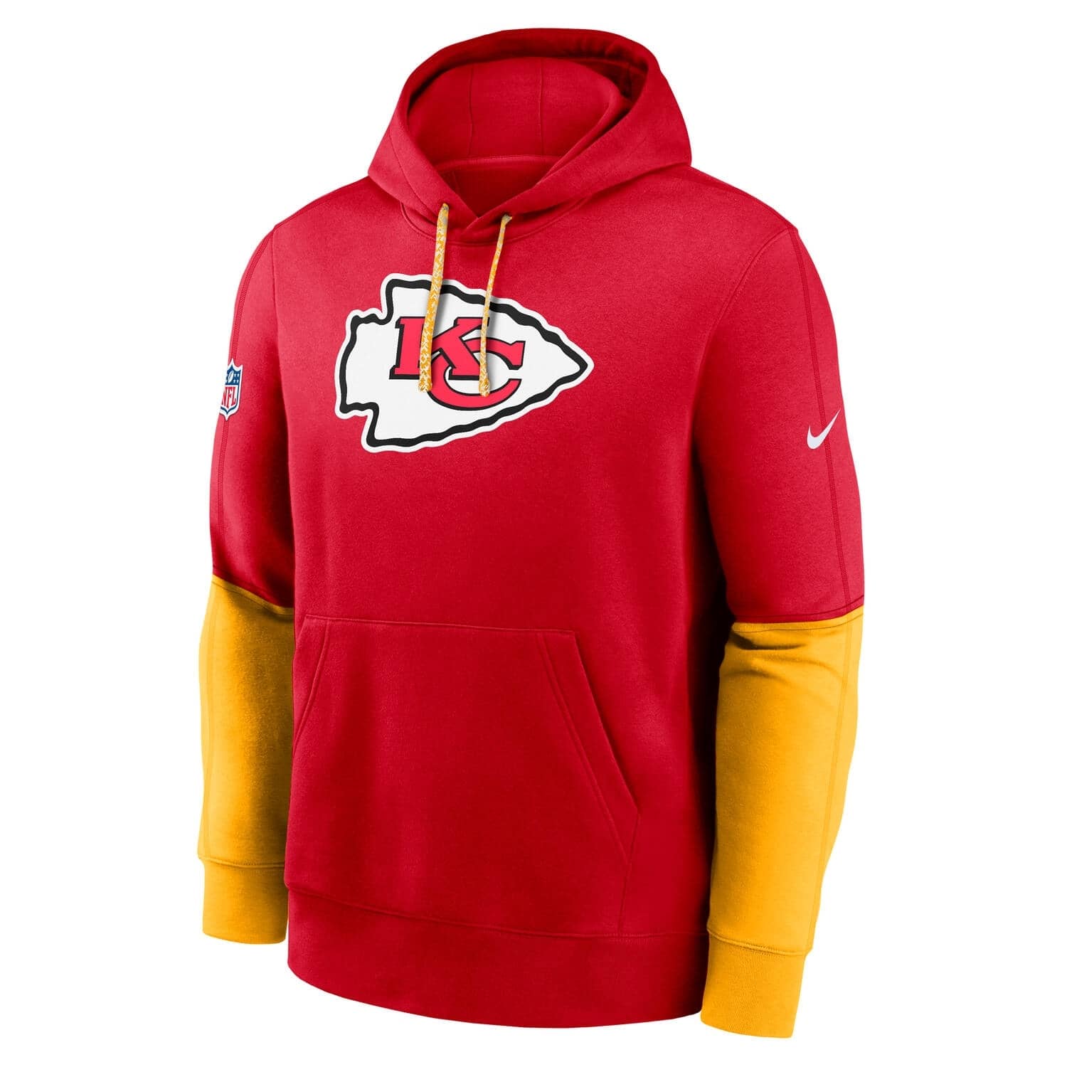 Kansas City Chiefs Nike Team Issue Fleece Official Sideline NFL Hoodie Rot - STADIUMDREAMS