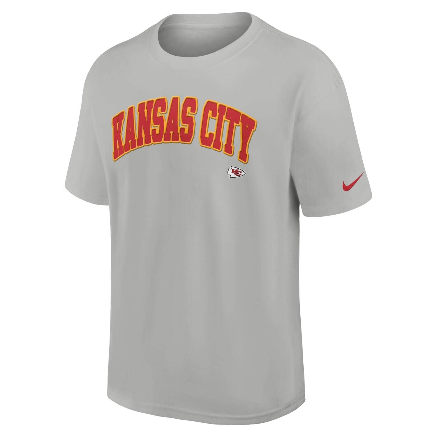 Kansas City Chiefs Nike Premium Oversized NFL T-Shirt Gray S