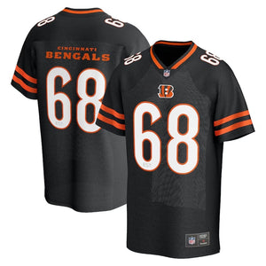 Cincinnati Bengals Fanatics NFL Core Foundation Trikot Schwarz - STADIUMDREAMS