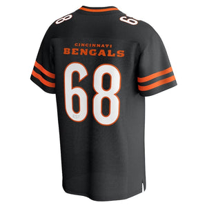 Cincinnati Bengals Fanatics NFL Core Foundation Trikot Schwarz - STADIUMDREAMS