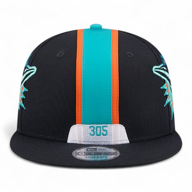 Miami Dolphins New Era 2025 Rivalries LIMITED Helmet Pack 9FIFTY NFL Cap Navy Blau