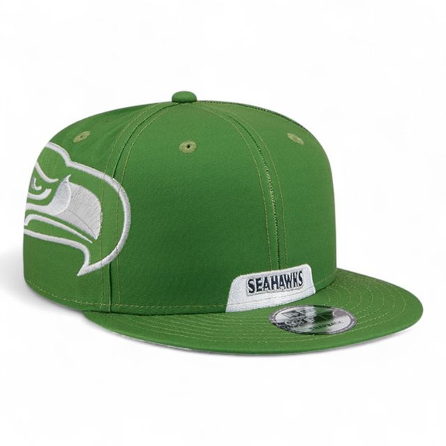 Seattle Seahawks New Era 2025 Rivalries LIMITED Helmet Pack 9FIFTY NFL Cap Grün