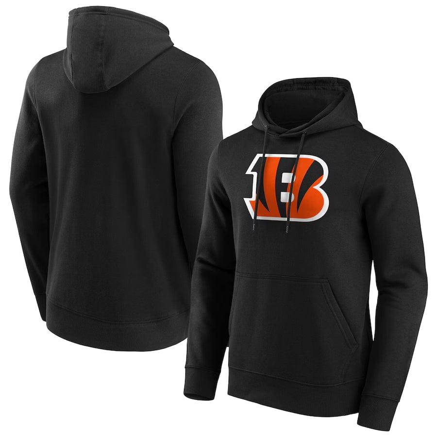 Cincinnati Bengals NFL Primary Logo Graphic Hoodie schwarz - STADIUMDREAMS