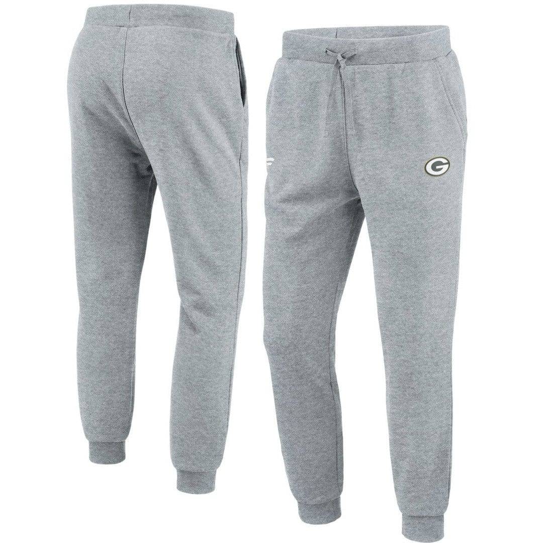 Green Bay Packers NFL Primary Logo Fleece Jogger Sweatpants grau - STADIUMDREAMS