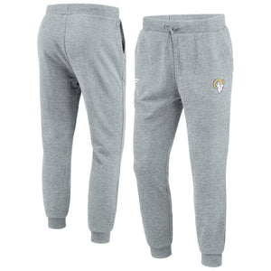 Los Angeles Rams NFL Primary Logo Fleece Jogger Sweatpants grau - STADIUMDREAMS