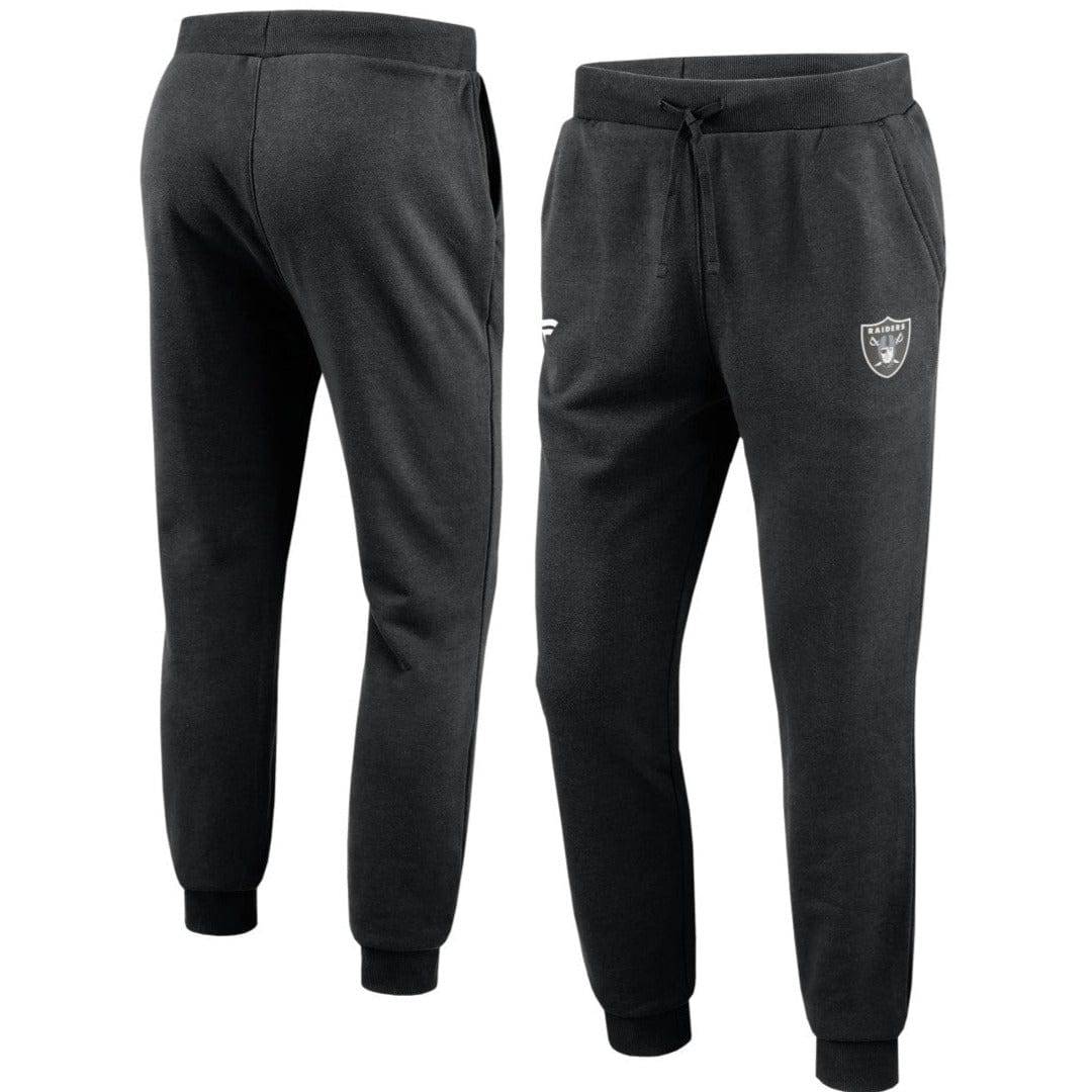 Las Vegas Raiders NFL Primary Logo Fleece Jogger Sweatpants schwarz - STADIUMDREAMS