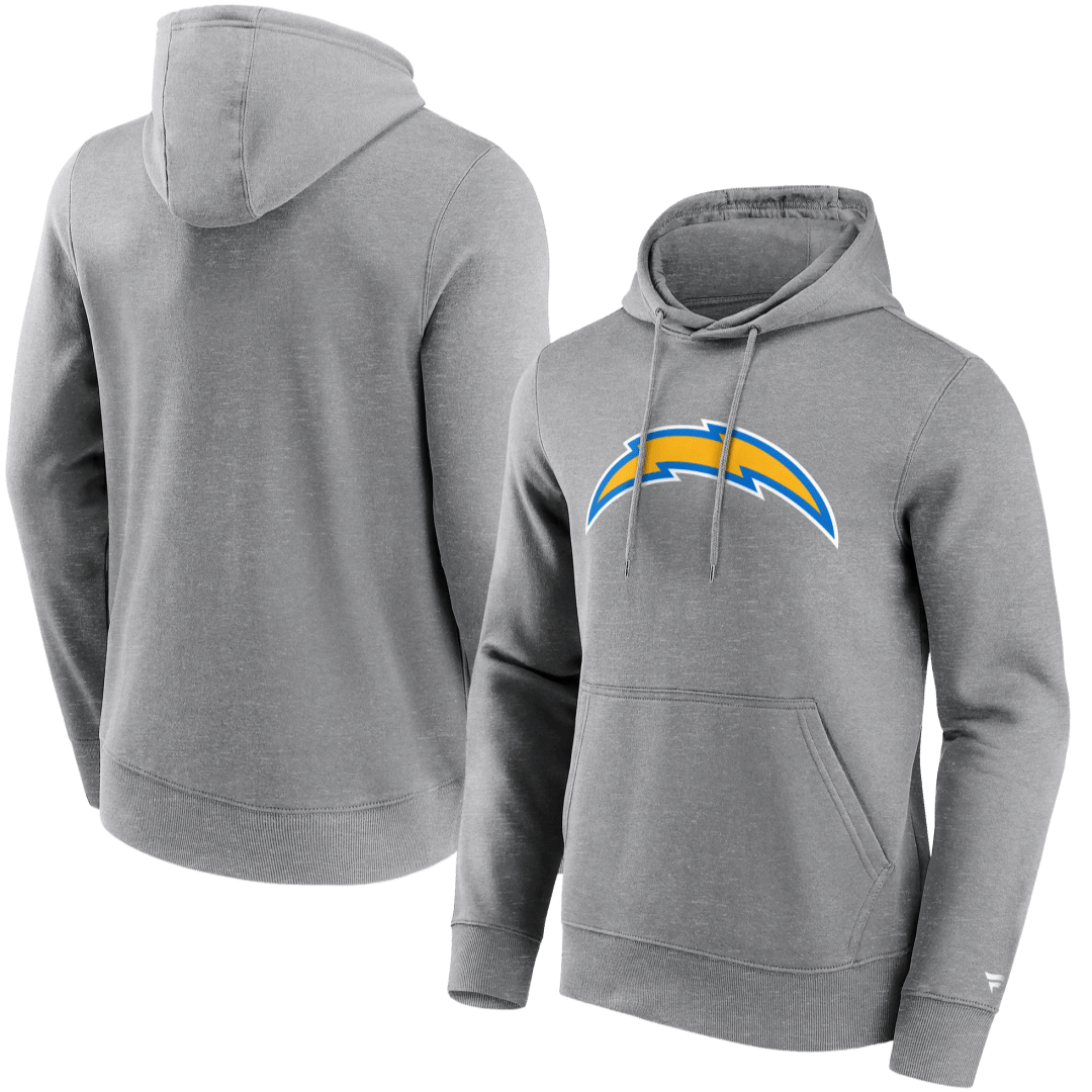 Los Angeles Chargers NFL Primary Logo Graphic Hoodie grau - STADIUMDREAMS