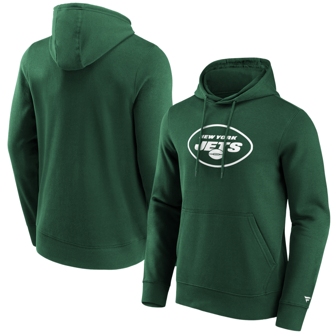 New York Jets NFL Primary Logo Graphic Hoodie grün - STADIUMDREAMS