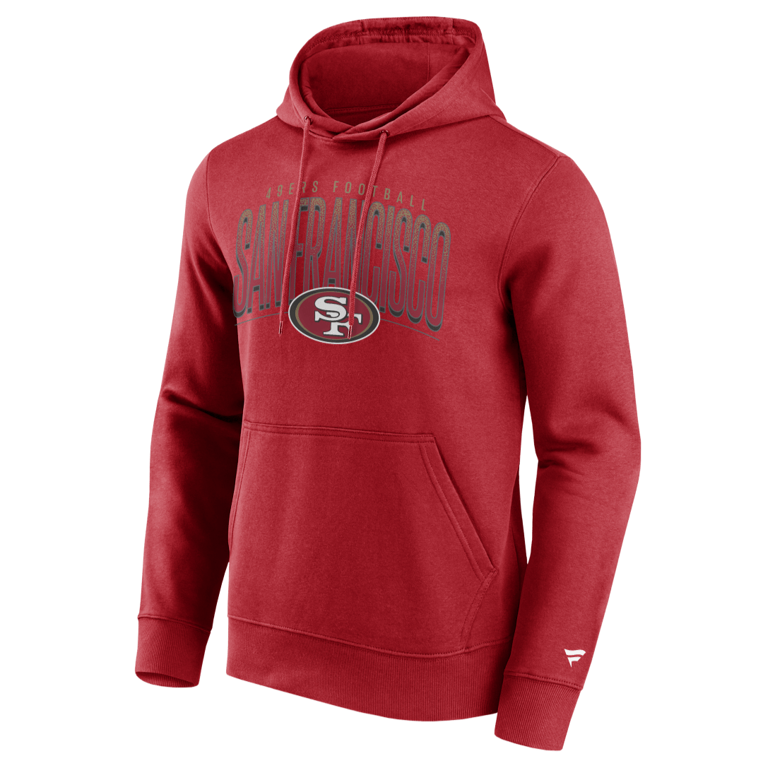 San Francisco 49ers NFL Team Arch Hoodie rot - STADIUMDREAMS