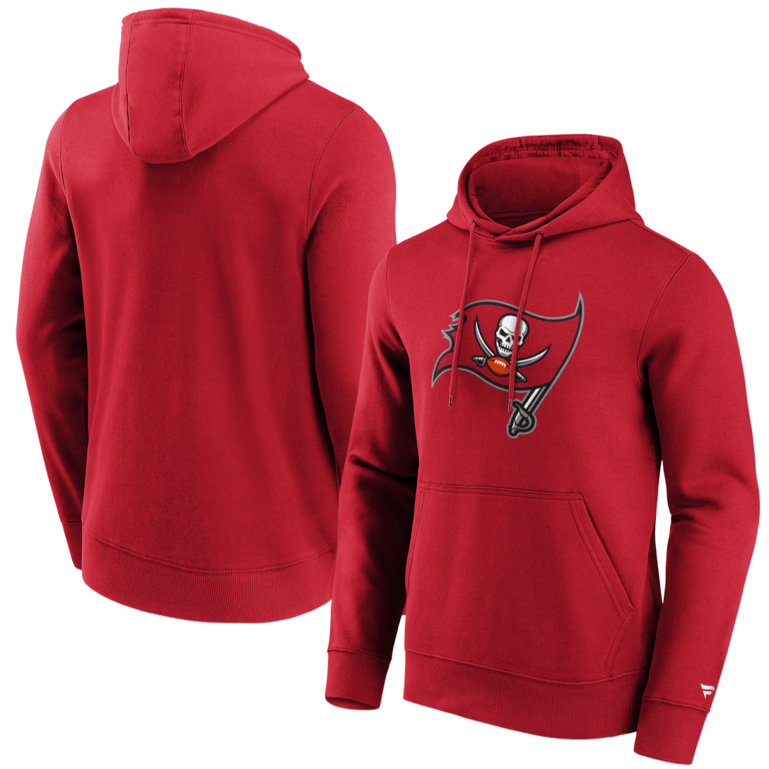 Tampa Bay Buccaneers NFL Primary Logo Graphic Hoodie rot - STADIUMDREAMS