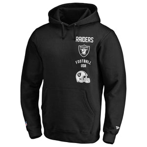 Las Vegas Raiders NFL Property Of Graphic Hoodie schwarz - STADIUMDREAMS