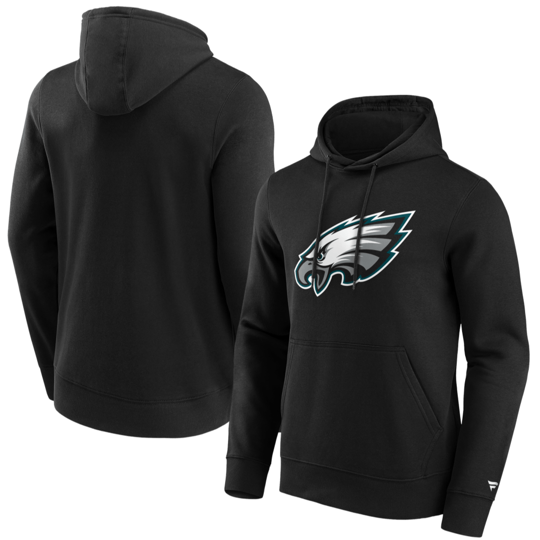 Philadelphia Eagles NFL Primary Logo Graphic Hoodie schwarz - STADIUMDREAMS