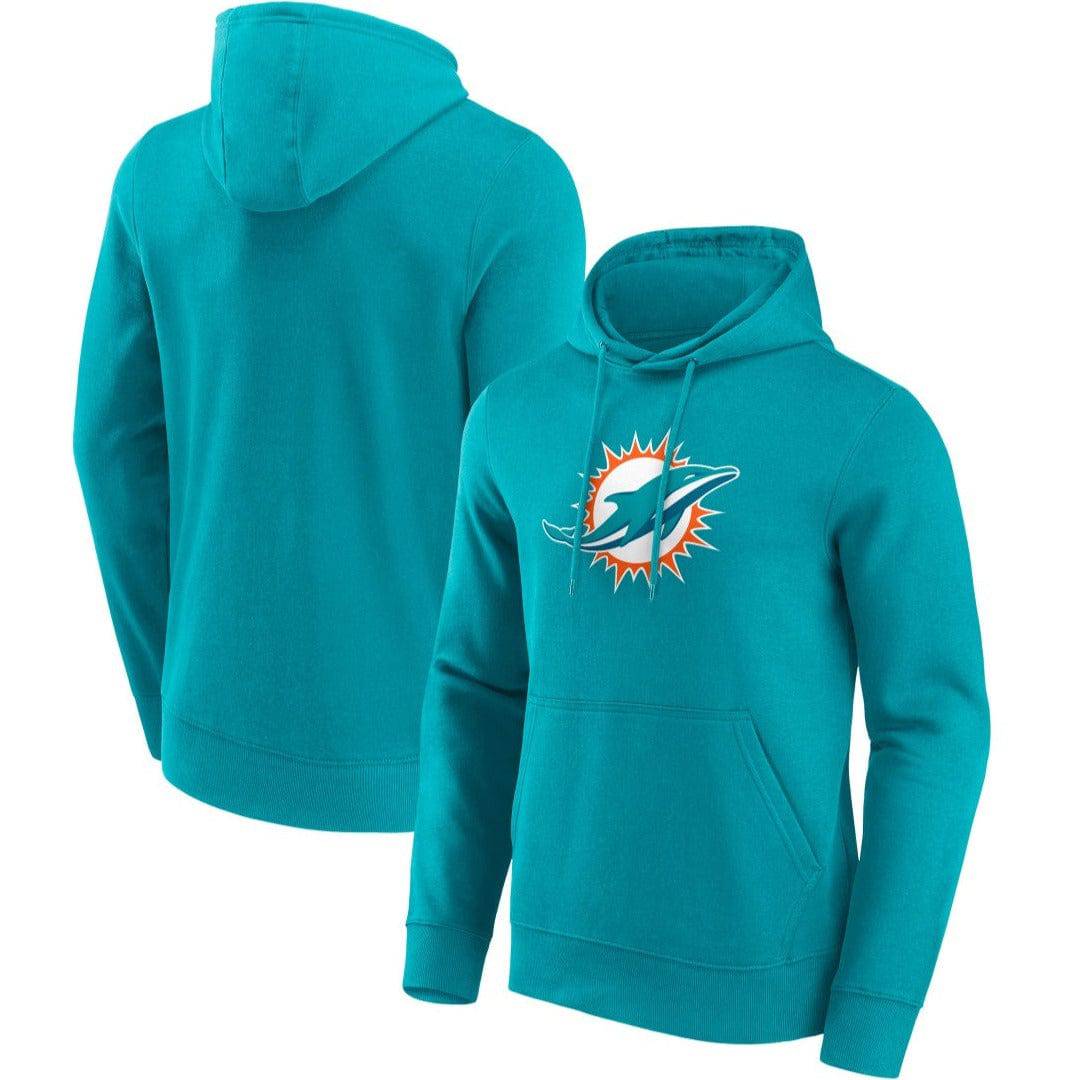 Miami Dolphins NFL Primary Logo Graphic Hoodie türkis - STADIUMDREAMS