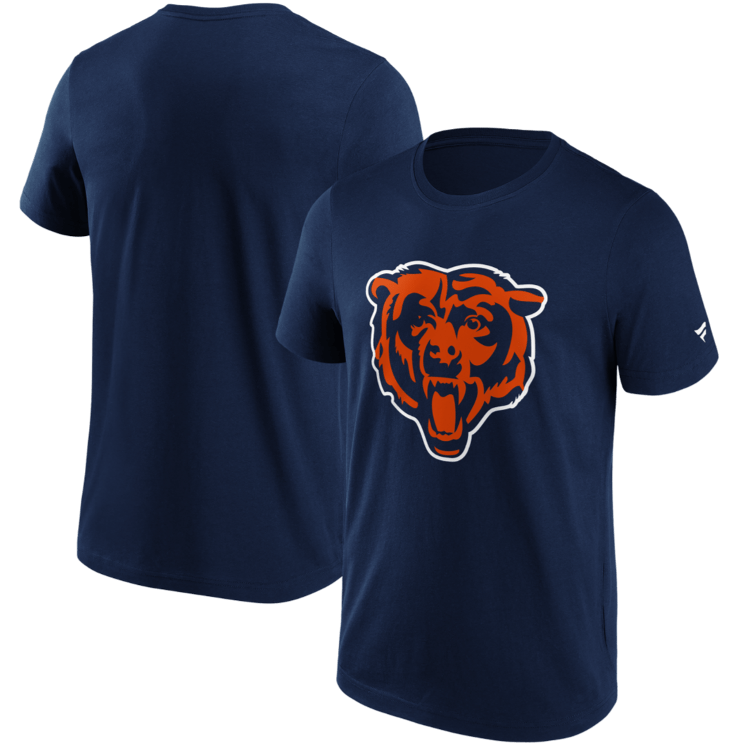 Chicago Bears NFL Primary Logo Graphic T-Shirt  blau - STADIUMDREAMS