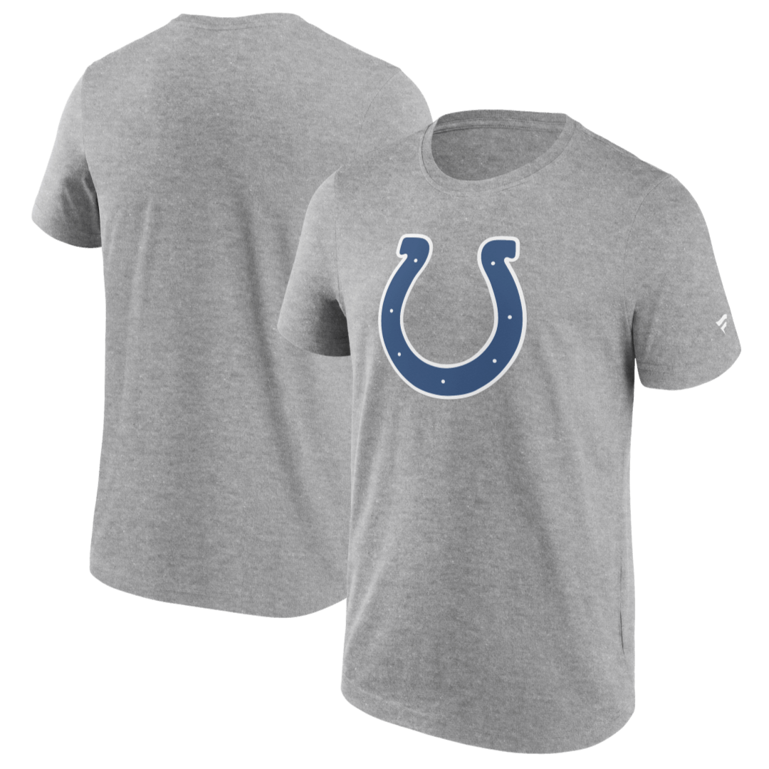 Indianapolis Colts NFL Primary Logo T-Shirt grau - STADIUMDREAMS