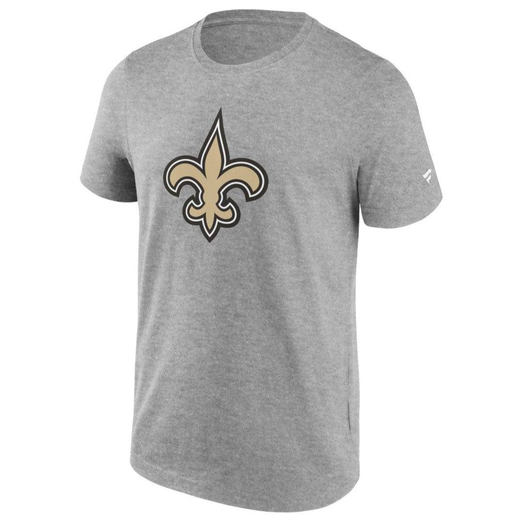 New Orleans Saints NFL Primary Logo Graphic T-Shirt grau - STADIUMDREAMS