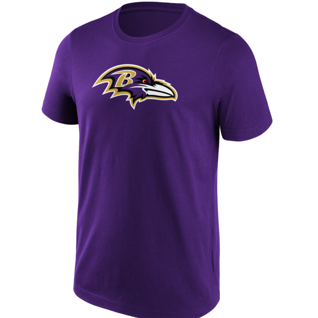 Baltimore Ravens NFL Primary Logo T-Shirt lila - STADIUMDREAMS