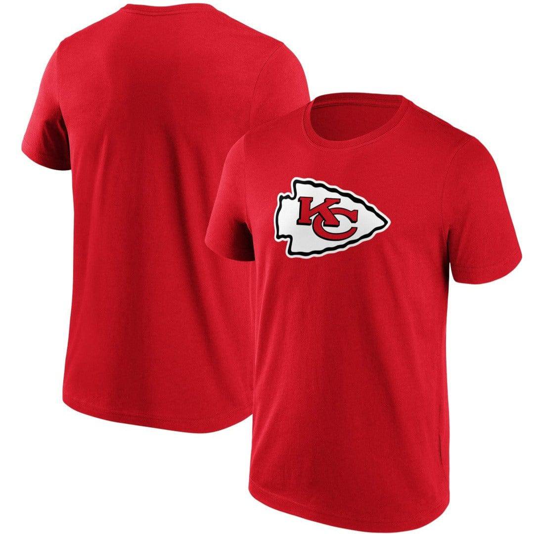 Kansas City Chiefs NFL Primary Logo Graphic T-Shirt rot - STADIUMDREAMS