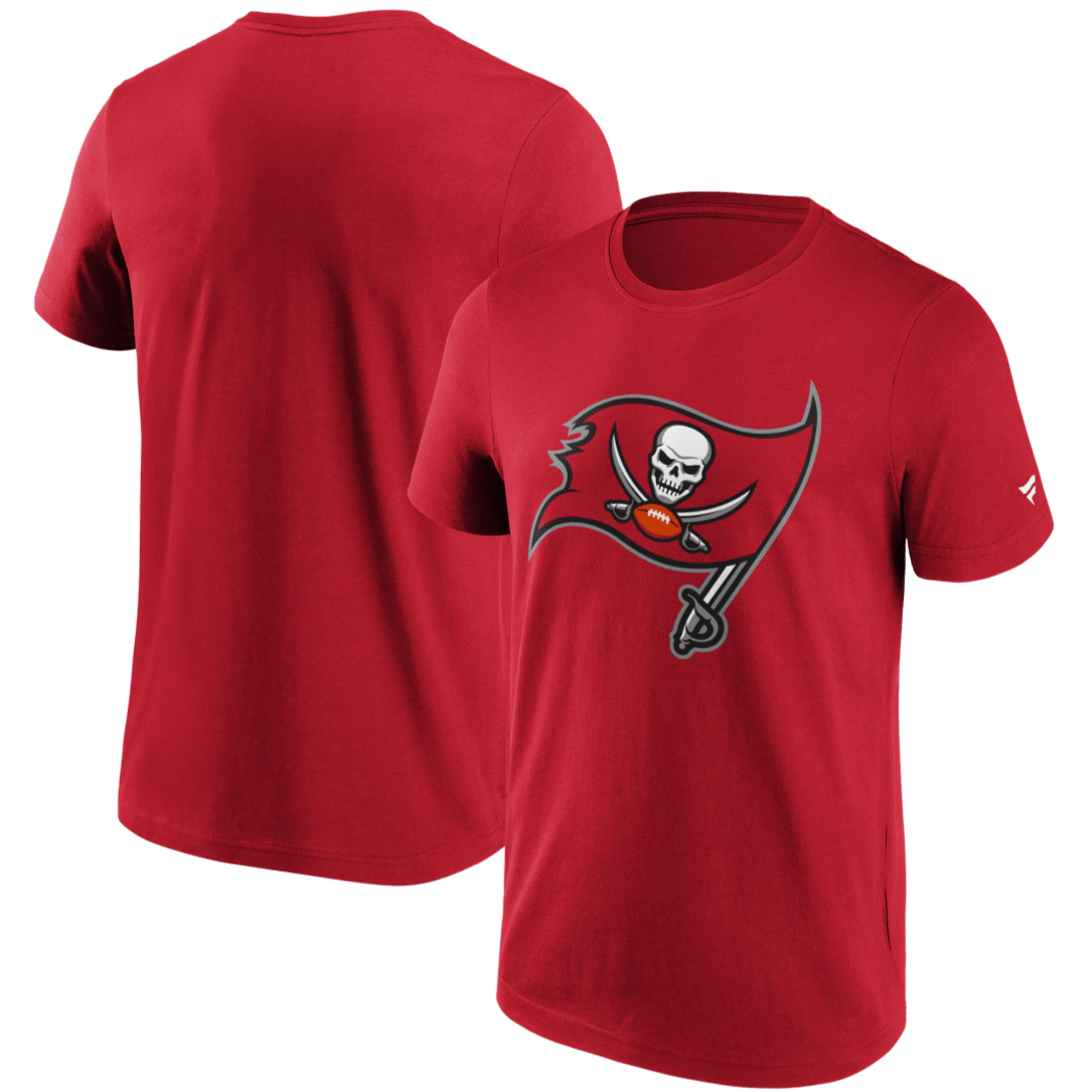 Tampa Bay Buccaneers NFL Primary Logo Graphic T-Shirt rot - STADIUMDREAMS