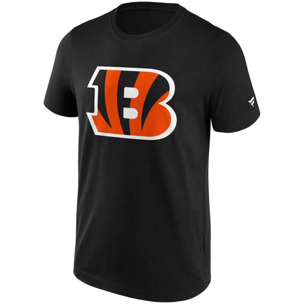 Cincinnati Bengals Primary NFL Logo Graphic T-Shirt schwarz - STADIUMDREAMS