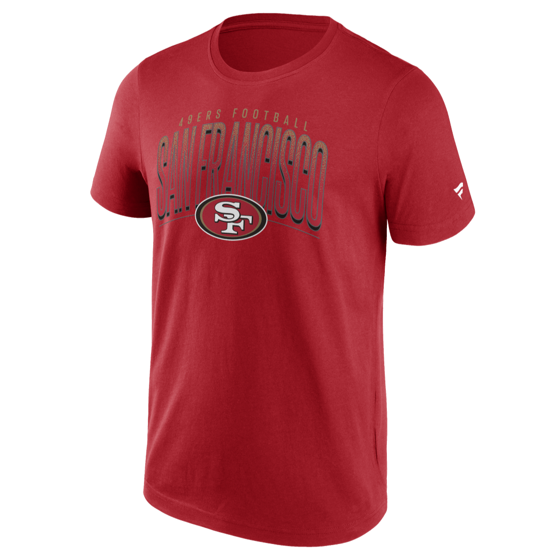 Fanatics T-Shirts San Francisco 49ers NFL Team Arch T-Shirt rot