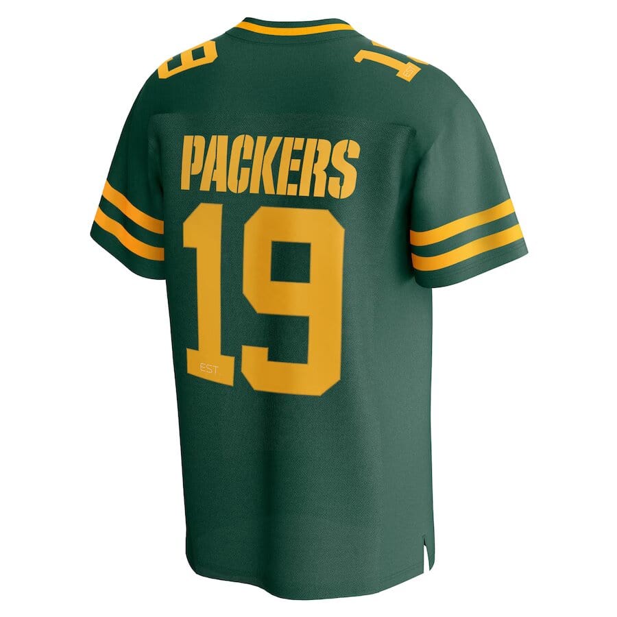 Green Bay Packers Fanatics NFL Core Foundation Trikot Grün - STADIUMDREAMS