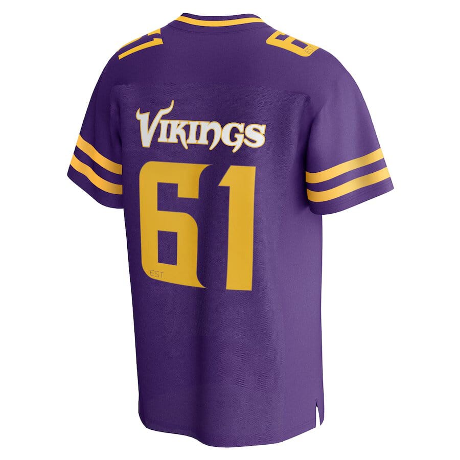 Minnesota Vikings Fanatics NFL Core Foundation Trikot Lila - STADIUMDREAMS