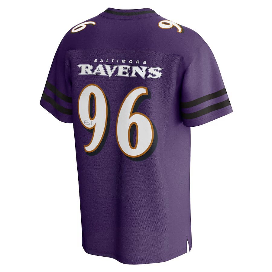 Baltimore Ravens Fanatics NFL Core Foundation Trikot Lila - STADIUMDREAMS