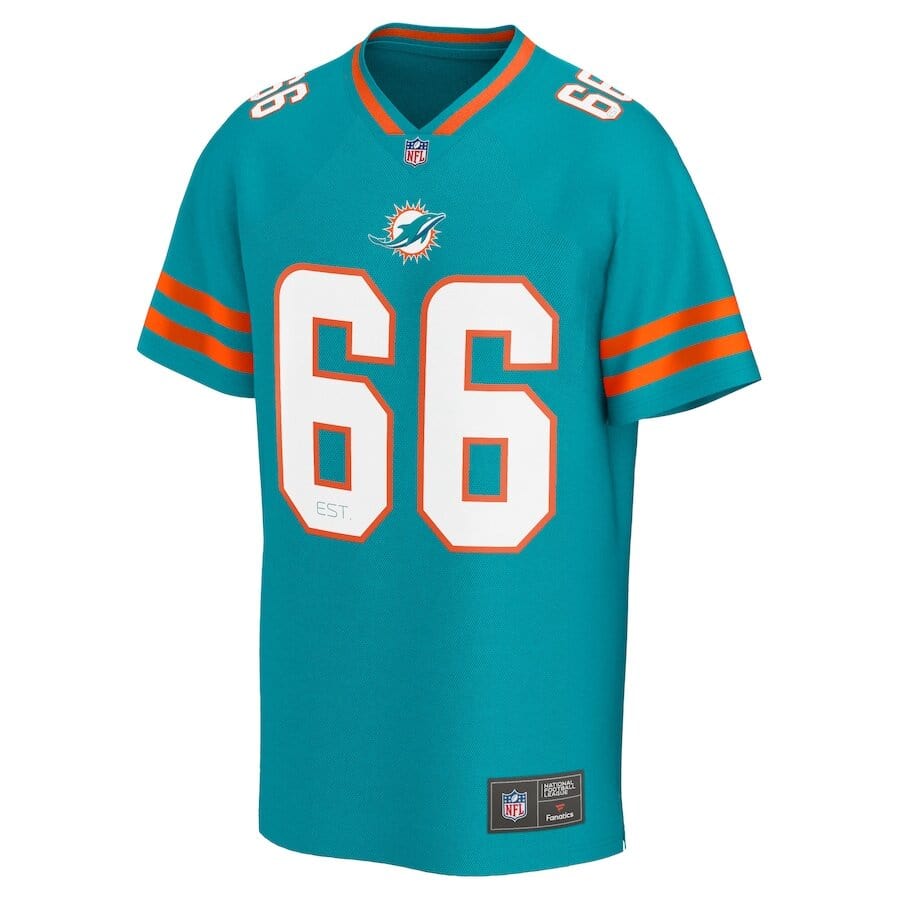 Miami Dolphins Fanatics NFL Core Foundation Trikot Türkis - STADIUMDREAMS