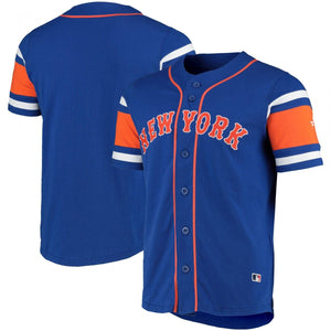 New York Mets MLB Foundation Cotton Trikot blau - STADIUMDREAMS