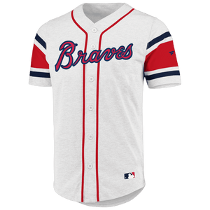 Atlanta Braves MLB Foundation Cotton Trikot weiss - STADIUMDREAMS