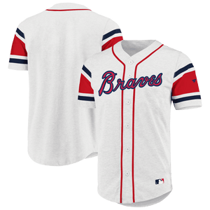 Atlanta Braves MLB Foundation Cotton Trikot weiss - STADIUMDREAMS