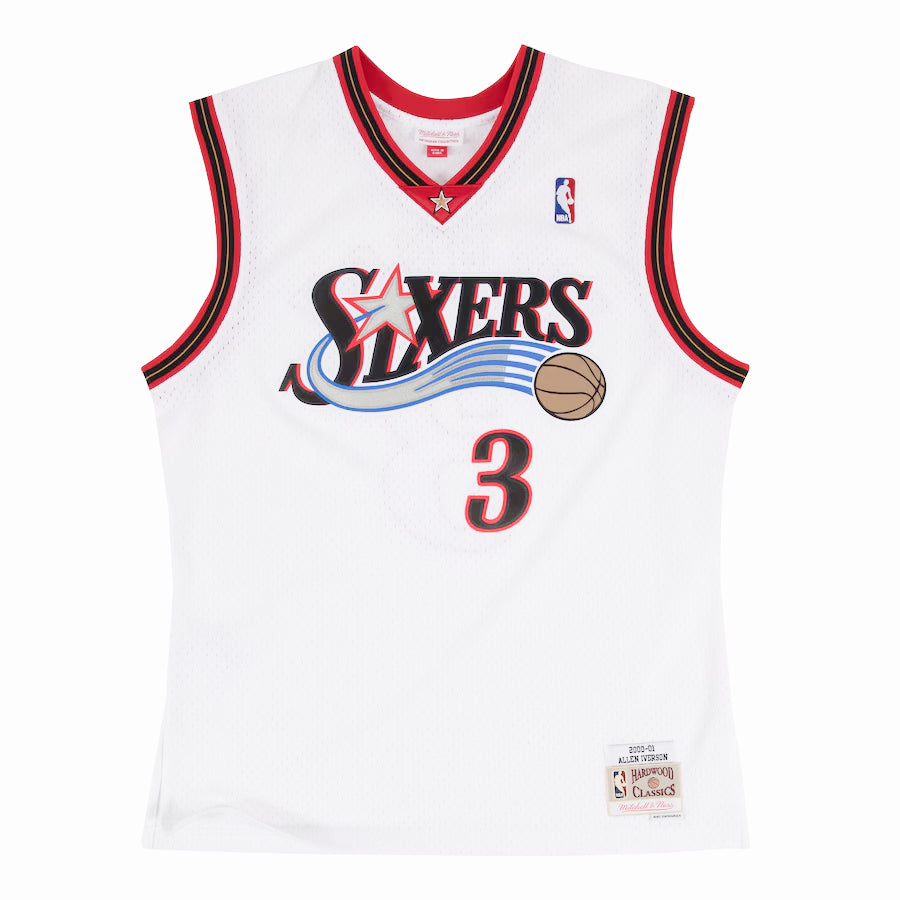 76ers Allen Iverson Jersey 00-01 white STADIUMDREAMS