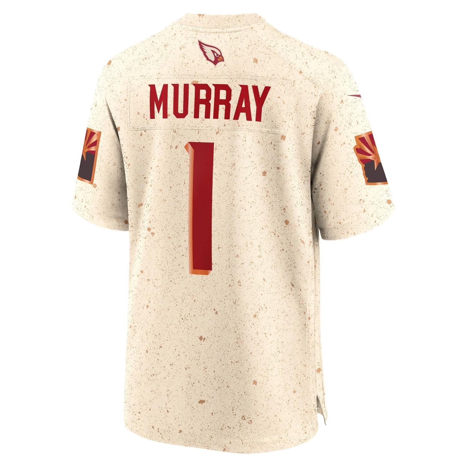 Kyler Murray #1 Arizona Cardinals 2025 Nike Rivalries Game NFL Trikot Beige