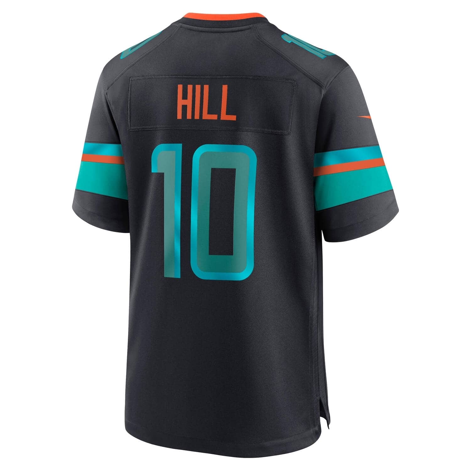 Tyreek Hill #10 Miami Dolphins 2025 Nike Rivalries Game NFL Trikot Blau