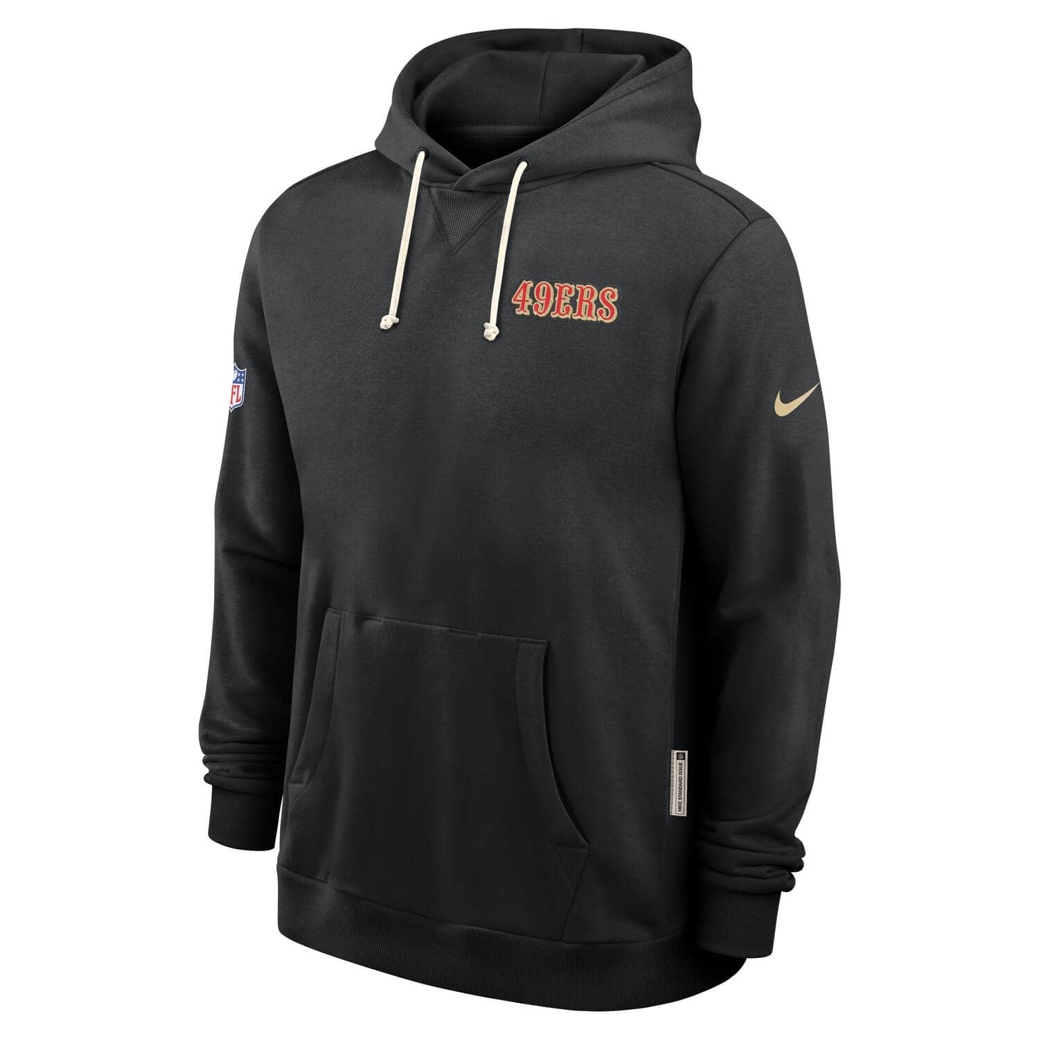 San Francisco 49ers 2025 Rivalries Nike Sideline NFL Hoodie Schwarz