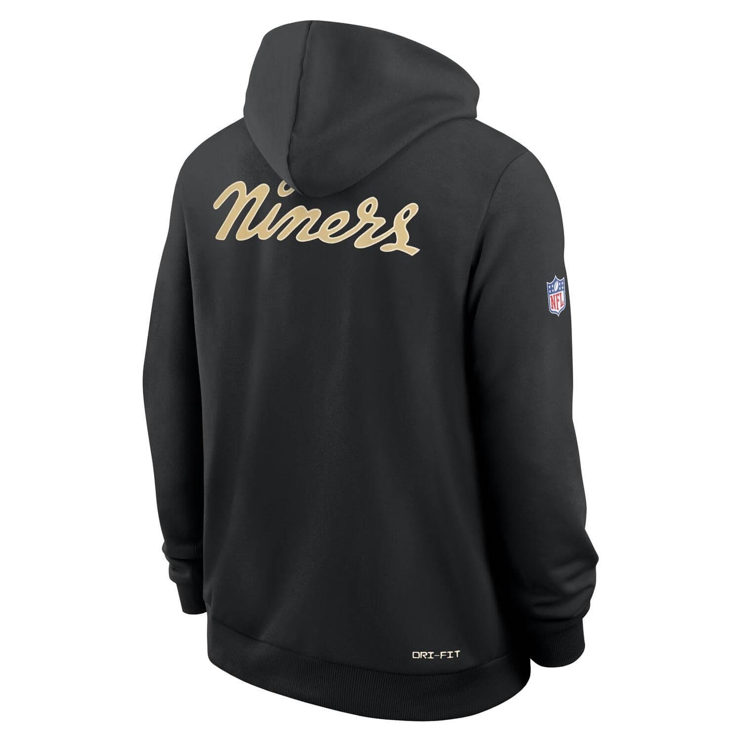 San Francisco 49ers 2025 Rivalries Nike Sideline NFL Hoodie Schwarz