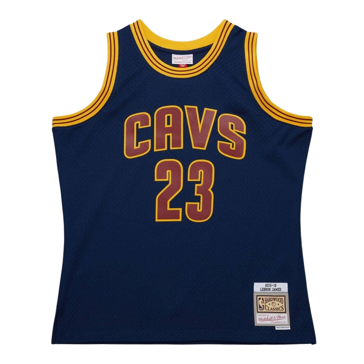 Lebron James #23 Cleveland Cavaliers Mitchell & Ness NBA Swingman Trikot 2015 Navy - STADIUMDREAMS