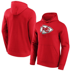 Kansas City Chiefs Fanatics NFL Primary Logo Graphic Hoodie Rot - STADIUMDREAMS