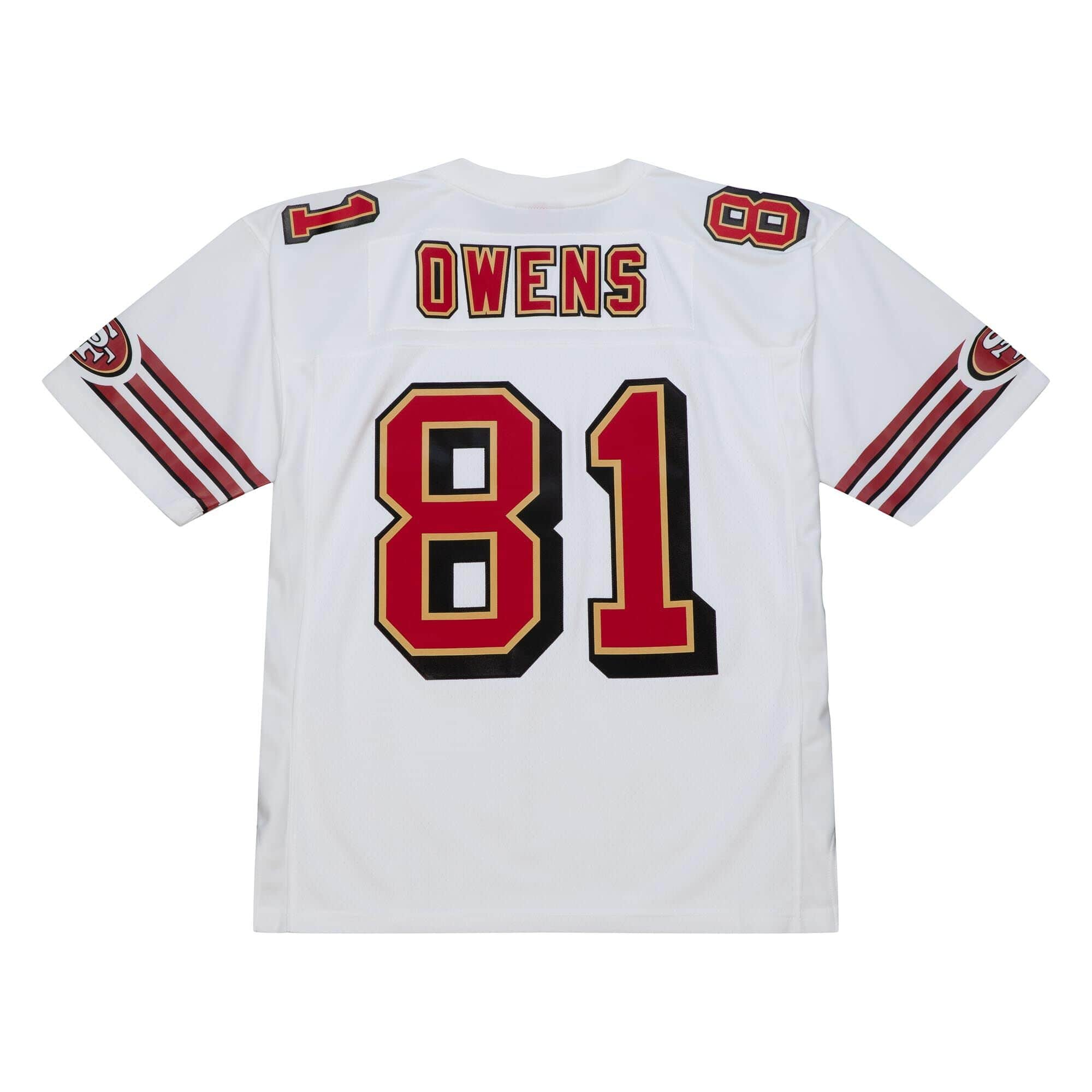 San Francisco 49ers Terrell Owens Mitchell & Ness 1996 NFL Trikot Weiss - STADIUMDREAMS