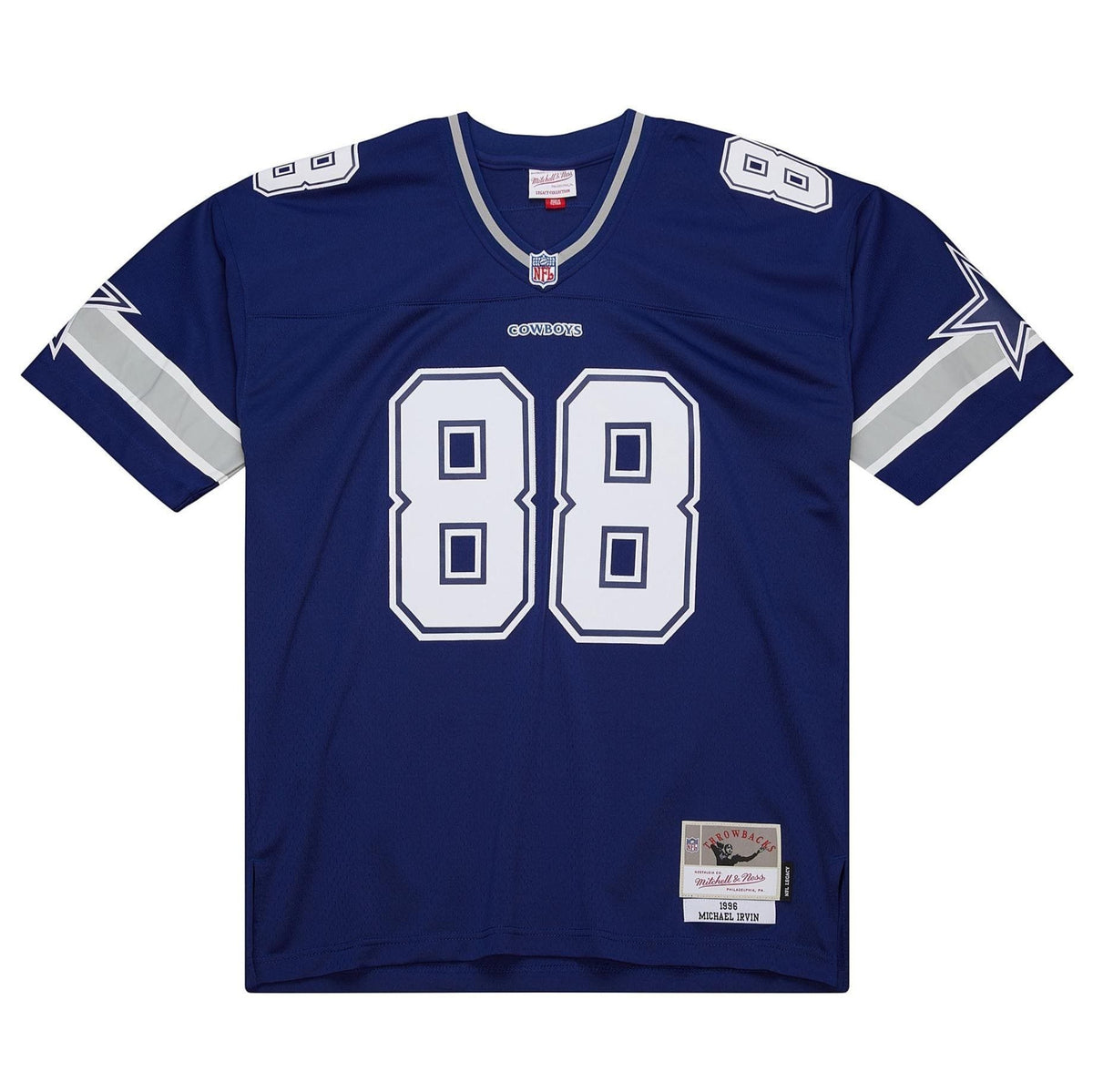 Dallas Cowboys Michael Irvin Mitchell & Ness 1996 NFL Trikot Navy - STADIUMDREAMS